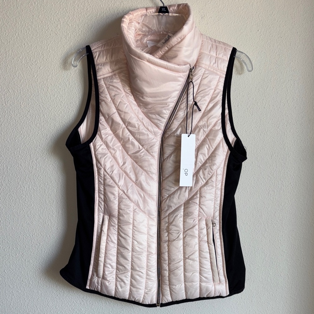 Workshop Republic Pink and Black‎ Packable Vest Medium